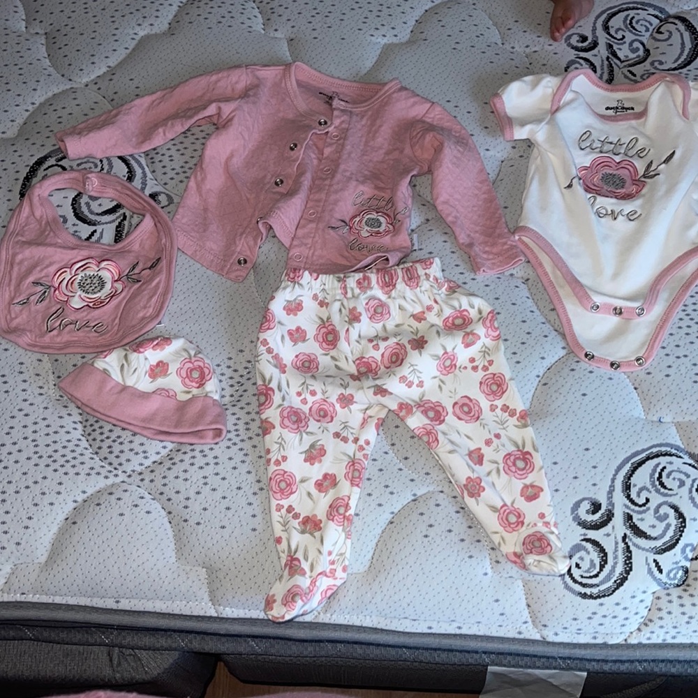 Duck Duck Goose baby girl outfit